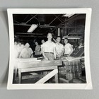 1955 Vintage Photo Industrial Factory Workers Men Evansville Indiana Snapshot