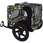 Pet Bike Trailer Foldable Dog Bicycle Carrier Dog Cart For Small   Medium Pets