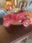 Beautiful  Vintage Car Planter Convertible 10    Red  Mid Century Retro