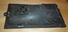 Antique Cast Iron Mailbox Lockable Wall Mount N   Co Letter Box Vintage Post Box