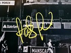 Fernando Tatis Jr  Auto 16x20 Photo Padres Bat Flip Spotlight In Yellow Beckett