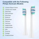 Replacement Toothbrush Heads Compatible Philips Sonicare Snap On 4 Pack