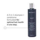 Monat Black Shampoo   Conditioner     A 2-in-1 Formula For Optimal Hair Care In   