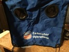 Union Pacific Commuter Operations Outdoor Fold-up Table With 2 Drink Holders