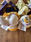 Beauty And The Beast The Disney Store Plush Mini Bean Bag Lot Of 6 New W tags