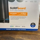 Arris Surfboard G34 Docsis 3 1 Cable Modem Router Wi   fi 6 Ax3000 4-port