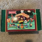 2005 Fisher Price Little People Christmas Story Light Sound Nativity Set In Box