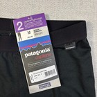 Patigonia Capilene Polartec Baselayer Mens Medium Slim Fit Lightweight Black New