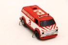 Tyco Tcr Red   3 Maintenance Van Tested Runs Slot Slotless Car