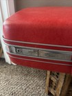 Vintage Samsonite Contoura  Red 23   x17   x6  Hard Shell Luggage Suitcase No Keys