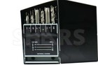 Shars 18pcs  6-32 To 1 2-13 Nc  36 To 27 64 Hss Spiral Point Tap   Drill Set P 
