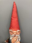 Vintage Uniebock Toy Works 1979 Gnome Cloth Plush Doll decor