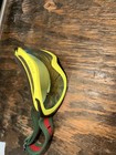 Gucci Ski Snowboard Goggles Yellow Green Red Web Strap Mirrored Lens