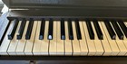 Extremely Rare Antique Six  Octave A  M  Virgil Suitcase Practice Piano Keyboard