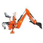 Victory 8 Ft Tractor Backhoe Attachment With Thumb  Universal 3-point Bhx-7