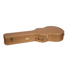 Crossrock Super Jumbo Acoustic Guitar Case For Gibson Sj-200   Luxury Gold