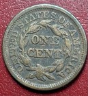 1848 Braided Hair Large Cent  Free Shipping