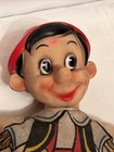 Vintage 1950 s Gund Disney Pinocchio Hand Puppet Rubber Head Cloth Body