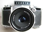 Vintage Exakta Iia Ihagee Varex 35mm Camera  Aus Jena T 2 8 50mm Lens  0326