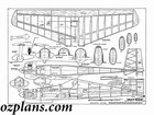 Rivets Scale Pylon Racer 46  Ws Rc Model Airplane Plans Templates Printed
