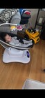 4moms Mamaroo Infant Swing bouncer Rocker  White Base Black Seat  Music