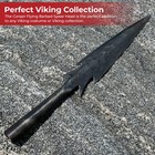Medievaldepot Corsair Flying Barbed Spear Head - Authentic Viking Costume Access