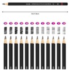 Drawing Pencils 36pcs Art Supplies Sketching Pencil Set With Graphite Pencils   
