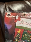 Bucilla Felt Handmade Finished Christmas Stocking 18     O   christmas Tree