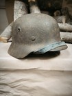 Helmet German Original Paint Helmet M40 Original Ww2 Wwii Size 64 Free Shipping