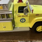 Bright Green Fire Truck Fire Rescue E7