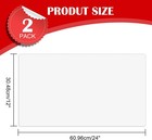 Blank Car Magnets  24  X 12   2 Pack Car Door Magnets Signs For Vehicle  Rounded