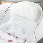 Bath Pillow Bathtub  Tub Pillows For Tub Neck And Back Support Headrest 4d