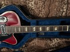 Rare Vintage Sano Hollow Body Electric Guitar Made In Italy Cherry Finish 1960   s
