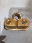 Vintage Wilcox Crittenden Bronze Cam Cleat Fairlead  4-      X 1-       Works Great 