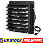 30 In Shutter Exhaust Fan Wall Mounted 7000 Cfm Shutter Louver Ventilation Fan