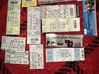 Lot Of 15 Concert Stubs Signed 38 Special Grand Funk Styx Queensryche Ted Nugent