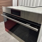 Wolf 24  Convection Steam Oven Stainless Steel Tubular Handle Cso24te s th