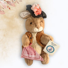 Vintage Eden Benjamin Bunny Plush Beatrix Peter Rabbit Hat Hanky 12 