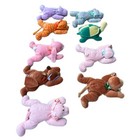 Ty Pillow Pals Lot Of 9 With Tags Foxy Purr Zulu Snap Oink Tubby Carrots Swinger