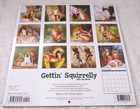 Gettin  Squirrelly 2018 Squirrel Wall Calendar 12  X 12  Willow Creek From 2018