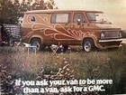 1976 Gmc Van Print Ad