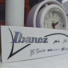 3sets Guitar Headstock Self-adhesive Uv Decals Stickers For Ibanez J m Rg Series