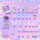 Diy Suncatcher Kit 400pcs Sun Catchers Making Kit Supplies Art And Crafts For Ad