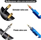 Bicycle Valve Core Remover Tool Kit Universal Bike And Car Valve Core Repair Tig