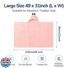 Usbettas Hooded Towels For Kids-soft Coral Fleece Hooded Baby Towels With Ani