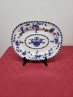 Vintage Minton Delpht 13 In Platter Flow Blue Transferware 1891-1912 England Euc