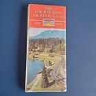 1974-75 Beautiful British Columbia Canada Road Map Campground   Angling Guide