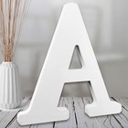 8  White Wood Letters - Unfinished Wooden Letters For Wall - Mgdecorative A