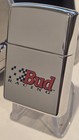 Vintage 1996 Bud Racing Zippo Lighter Budweiser Beer Bottle Label Mint Unfired 