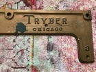 Antique Tryber Piano Ornate Grand Piano Cast Iron Tension Plate  Circa 1900 